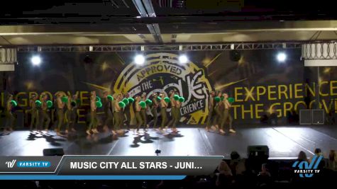 Music City All Stars - Junior Large Pom [2022 Junior - Pom] 2022 One Up Nashville Grand Nationals DI/DII