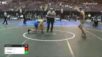 172 lbs Consi Of 4 - Easton Kemper, Burns vs Caden Fowler, Norcal All Stars