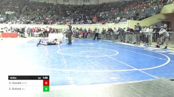 123 lbs Round Of 128 - Gage Dowdle, Mustang Middle School vs Elijah Bullock, Hilldale