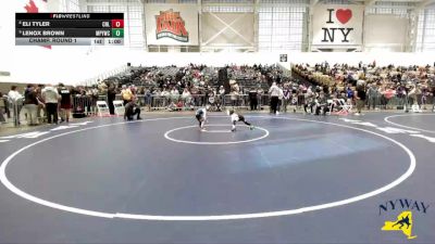 45 lbs Champ. Round 1 - Lenox Brown, Mat Power Youth Wrestling Club vs Eli Tyler, Club Not Listed