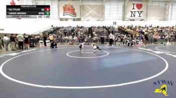 45 lbs Champ. Round 1 - Lenox Brown, Mat Power Youth Wrestling Club vs Eli Tyler, Club Not Listed