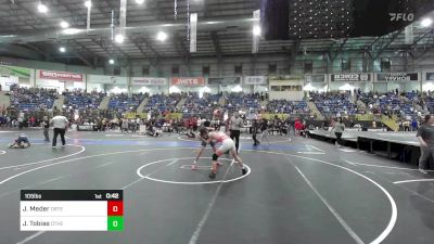105 lbs Consi Of 16 #1 - Jeremiah Meder, Ortega Middle School vs Jack Tobias, Other Team