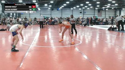 110 lbs Round 1 - 9:00am Friday - Julian Altiery, PA Gold vs Denver Wolf, Oklahoma Elite