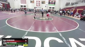 107 lbs Champ. Round 3 - Raelynn O`Connor, Salmon vs Ella Schroeder, Filer