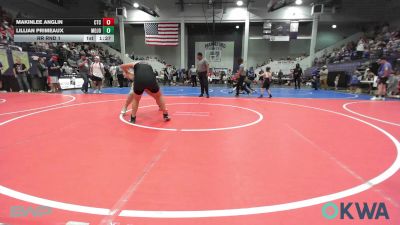 165 lbs Rr Rnd 1 - Makinlee Anglin, Chandler Takedown Club vs Lillian Primeaux, Mojo Grappling Academy