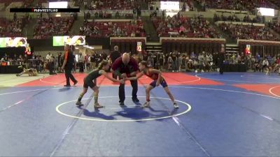 69 lbs Champ. Round 1 - Harper Michels-Halpin, Darkhorse Wrestling Club vs Brynzlee Moore, Bearcats Wrestling Club Helena