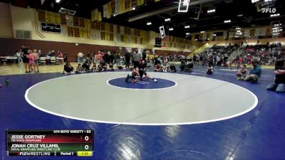 83 lbs Cons. Round 3 - Jonah Cruz Villamil, Socal Grappling Wrestling Club vs Jesse Gortney, Tri-State Grapplers