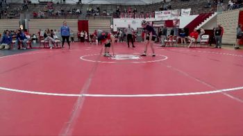139-147 lbs Round 2 - Kiara Patty, Muncie Central vs Hailey Bowman, Southport