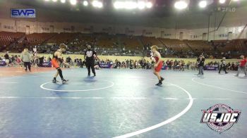 98 lbs Consolation - Conner Smith, Maverick Elite Wrestling vs Calib Anderson, Cowboy Wrestling Club