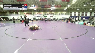 124 lbs 7th Place Match - Molly Allen, Oklahoma State vs Morgan Maschmann, Fort Hays State