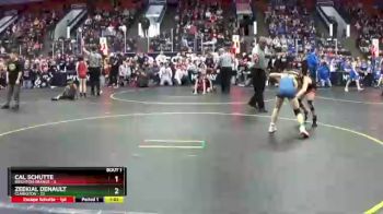 77 lbs Round 1 (4 Team) - Zeekial Denault, Clarkston vs Cal Schutte, Brighton Orange