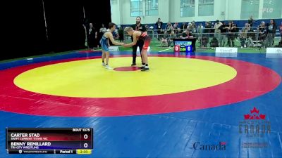 48kg Cons. Semi - Carter Stad, Swift Current Titans WC vs Benny Remillard, Tri-City Wrestling