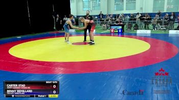 48kg Cons. Semi - Carter Stad, Swift Current Titans WC vs Benny Remillard, Tri-City Wrestling