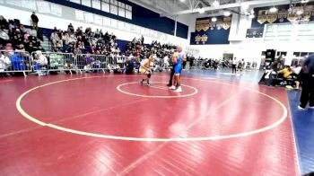 138 lbs Cons. Round 4 - Josiah De Alba, Bishop Amat vs Miles Miller, Peninsula