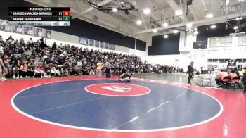 132 lbs Cons. Round 2 - Azuan Gonzales, Eisenhower vs Brandon Walter-Strauss, West Torrance