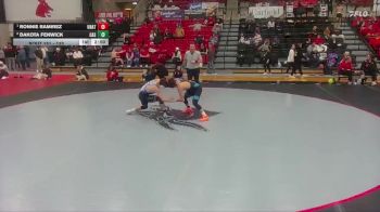 133 lbs Quarterfinal - Ronnie Ramirez, Unattached vs Dakota Fenwick, Carl Albert