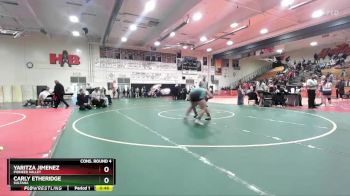 170 lbs Cons. Round 4 - Yaritza Jimenez, Pioneer Valley vs Carly Etheridge, Sultana