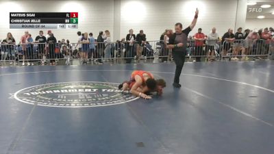144 lbs Round Of 64 - Mateus Sgai, FL vs Christian Jelle, MN