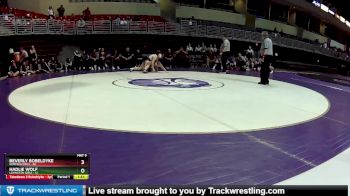 170 lbs Finals (2 Team) - Hadlie Wolf, Lexington Girls vs Beverly Bobeldyke, Norfolk Girls