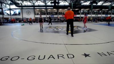 125-128 lbs Round 2 - Isabella Ndinga Mbapp, NE United Screaming Eagles vs Alexis Burback, Hustisford