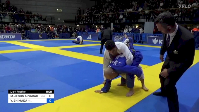 MARIO JESUS ALVARADO vs YUTA SHIMADA 2023 European Jiu-Jitsu IBJJF ...