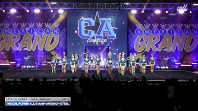 The California All Stars-Ontario - Steel [2025 L2 Junior - Flex - Medium Day 1] 2025 The American Grand Grand Nationals