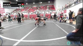 58-61 lbs 3rd Place - Rose Reyna, Carl Albert vs Collin Wolfe, Shelton Wrestling Academy