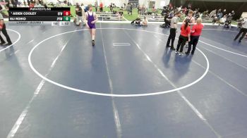 Junior Boys - 215 lbs Champ. Round 1 - Aiden Cooley, Best Trained Wrestling vs Eli Roiko, Jack Pine Savage Wrestling