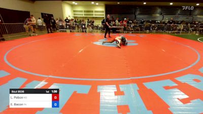 124 lbs Quarterfinal - Lexy Pabon, MD vs Emma Bacon, PA