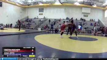 285 lbs Quarterfinal - Triston Meschede, Portage Wrestling Club vs Hosia Smith, Fighting Irish Wrestling Club