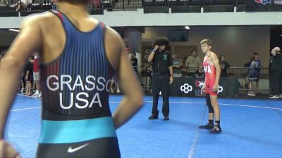 110 lbs 3rd Place Match - Ryder Klobassa, Viking Wrestling Club vs Luca Grasso, MWC