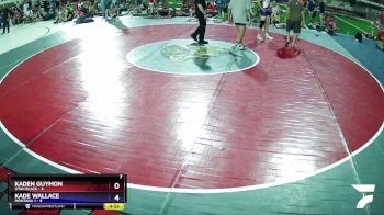 145 lbs Placement (16 Team) - Kaden Guymon, Utah Black vs Kade Wallace, Montana 1