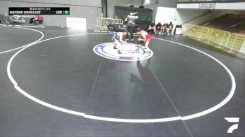 Cons. Round 2 - Emiliano Lopez, Bullard High School Wrestling vs Hayden Gonzalez, Lemoore High School Wrestling