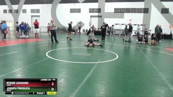 74 lbs Round 3 - Joseph Prosuch, SEHS vs Ryker Leonard, SEHS