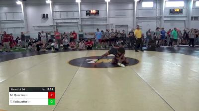 120-C lbs Round Of 64 - Mason Quarles, IN vs Thomas Valiquette, OH