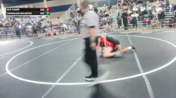 130 lbs Consi Of 16 #2 - Ele Fager, Charger WC vs Kawailani Balancio, South Kona WC