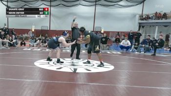 285 lbs 3rd Place - Duante Gray, Nauset vs Kevin Dwyer, Scituate