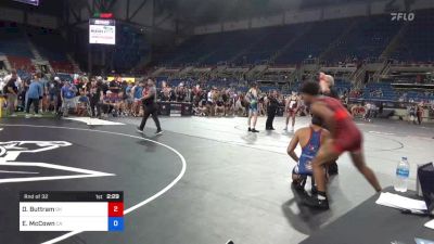 170 lbs Rnd Of 32 - Deontre Buttram, Oklahoma vs Erik McCown, California