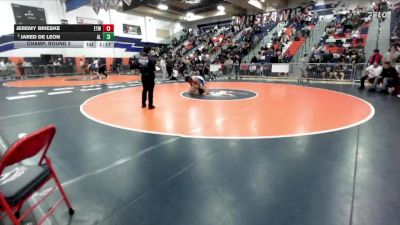 190 lbs Champ. Round 2 - Jared De Leon, Alta Loma vs Jeremy Brieske, Etiwanda