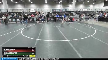 85 lbs 3rd Place Match - Cora Stewart, WI vs Kassie Sapp, MI