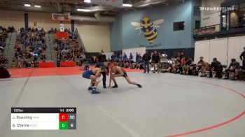 132 lbs Prelims - Jason Brauning, Vacaville vs Adam Cherne, Wayzata