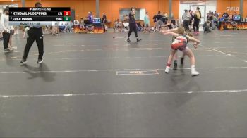 85 lbs Round 1 - Luke Inman, Project Destiny Wrestling Club vs Kyndall Kloepping, C2X