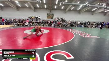 215 lbs Quarterfinal - Evan Perez, Windsor vs Mekhi Bovee, Kelly Walsh