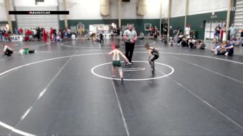 55 lbs Cons. Round 2 - Jack Vasquez, Kearney Catholic Wrestling Clu vs Mason Bayer, Howells-Dodge