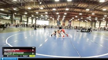 130 lbs Rd# 9- 2:15pm Saturday Final Pool - George Kollman, Nebraska Elite vs Braxton Westendorf, Minion Black