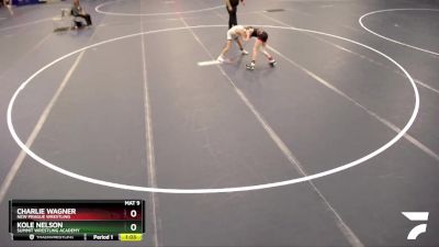 70 lbs Semifinal - Charlie Wagner, New Prague Wrestling vs Kole Nelson, Summit Wrestling Academy