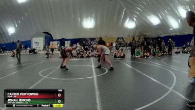 160 lbs Finals (2 Team) - Carter Piotrowski, DWA vs Jonah Jenkins, Dayton Bandits