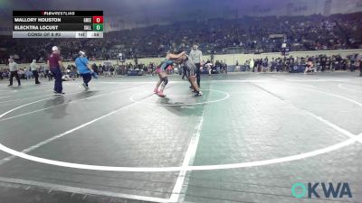 200 lbs Consi Of 8 #2 - Mallory Houston, Greenwood Wrestling Academy vs Elecktra Locust, Sallisaw Takedown Club