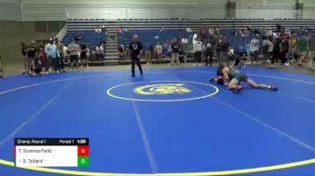 163 lbs Champ. Round 1 - Ben Tollard, Portage Indians vs Troy Summerfield, Faith Christian