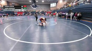 144 lbs Champ. Round 1 - Joseph Austin, Dripping Springs vs James Brennan, Episcopal High School- Houston (TX)